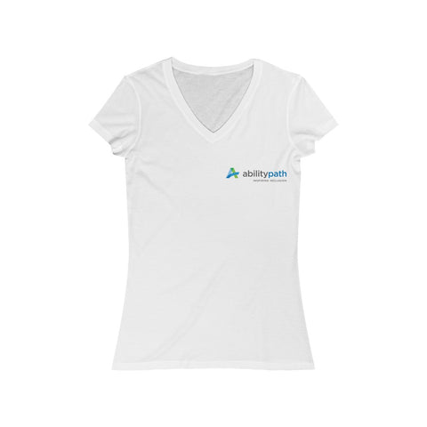 AbilityPath Women's Jersey Short Sleeve V-Neck Tee
