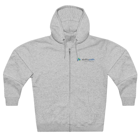 AbilityPath Unisex Premium Full Zip Hoodie