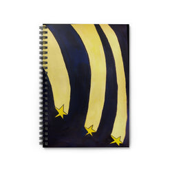 Lined Notebook | Artwork by Michael Broadhurst