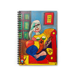 Spiral Notebook | Artwork by Ingrid Lai
