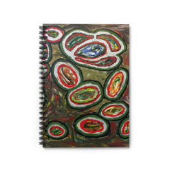 Lined Notebook | Artwork by Gabi Dedek